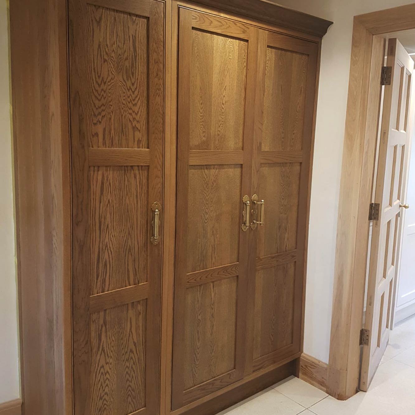 Cooper Bespoke Joinery Bespoke fitted boot room utility wooden artisan traditional