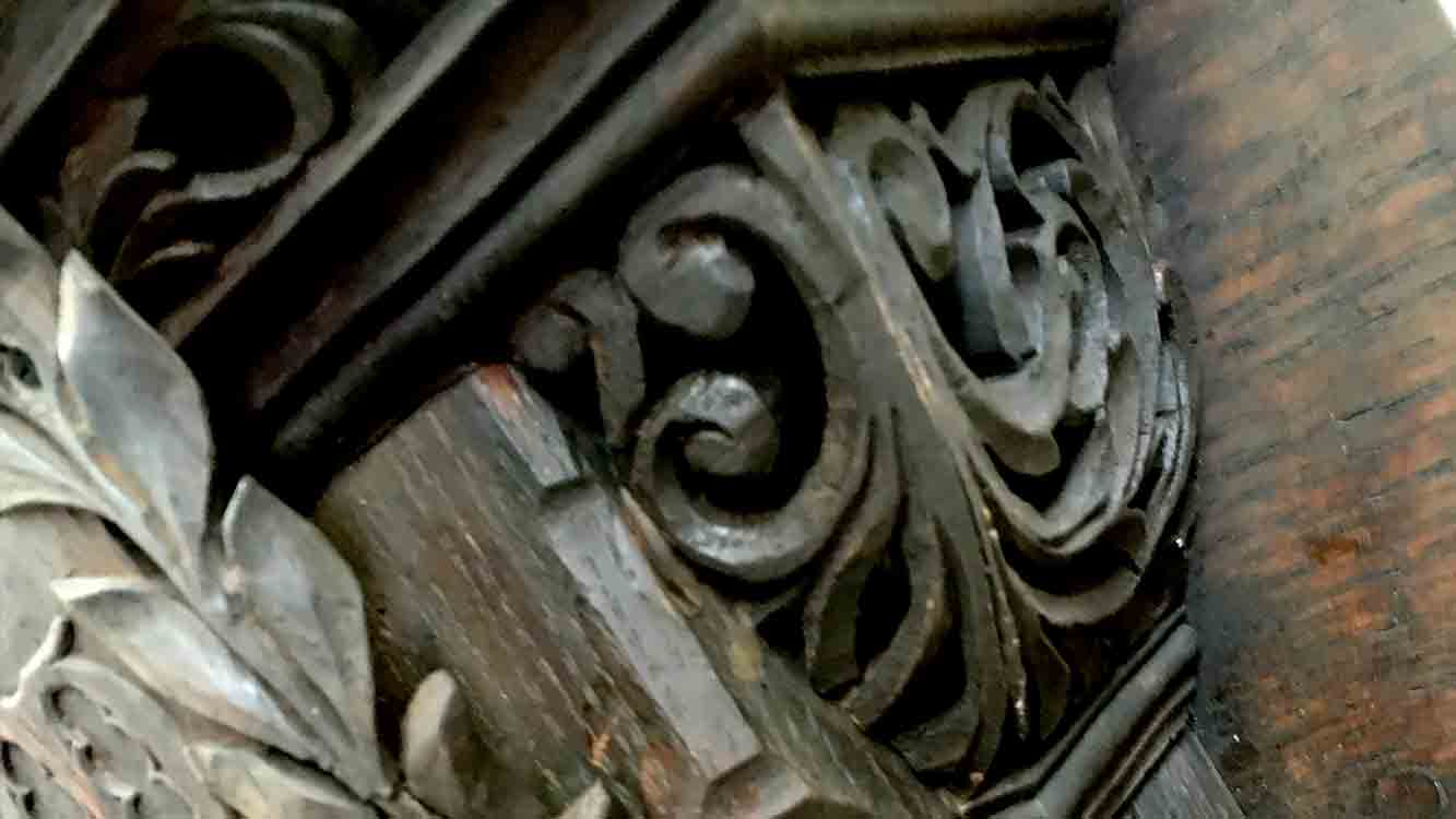 Cooper Bespoke Joinery Samlesbury Hall Preston Lancashire Stately home Wedding Venue handcarving