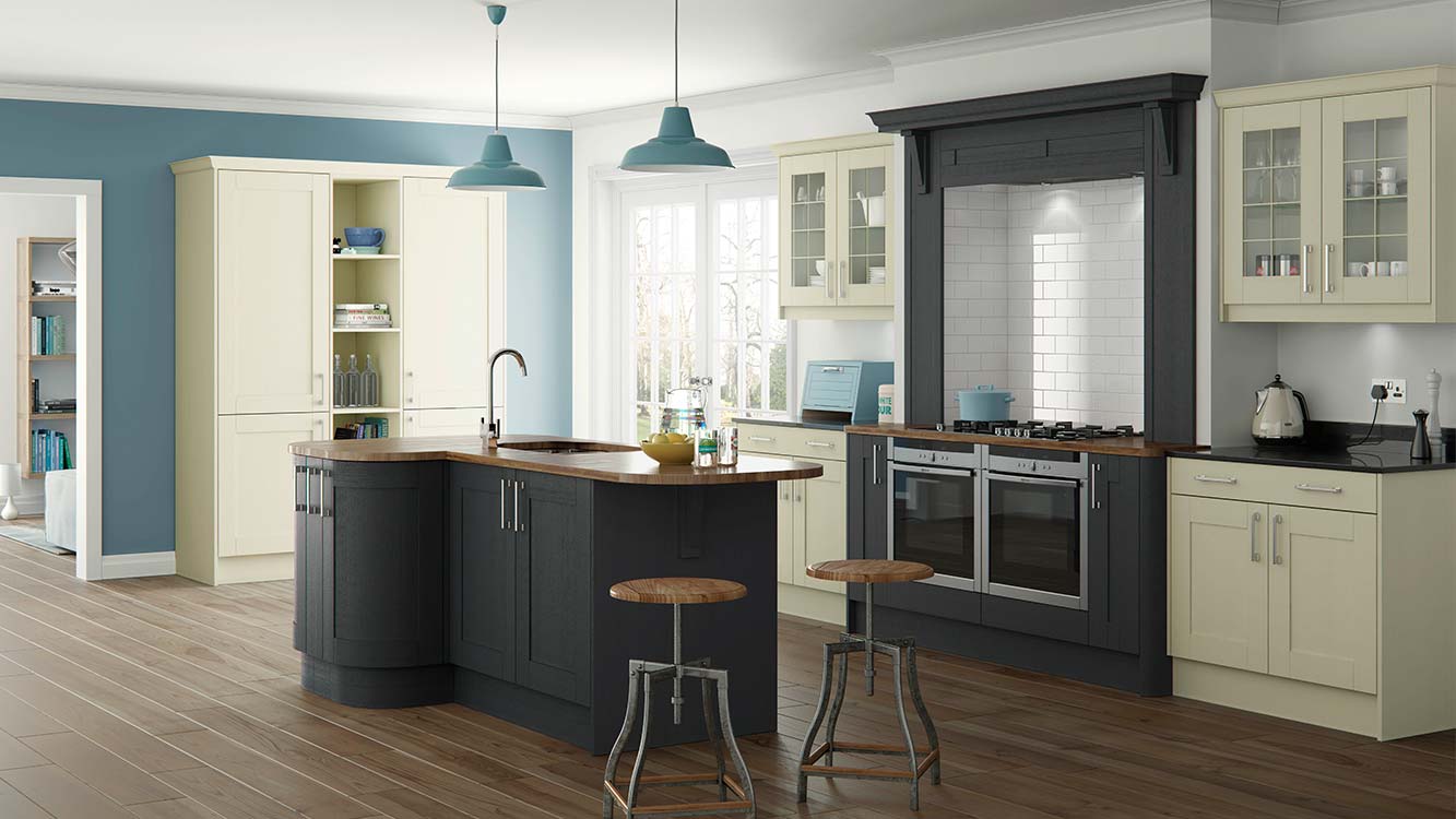 Masterclass-kitchens-blackburn-Sherborne-Ivory-Graphite